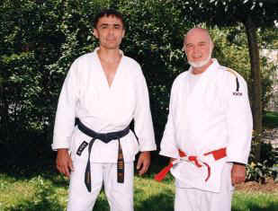 Die Gr�nder der Ju Jutsu Abteilung im TSV Staffelstein